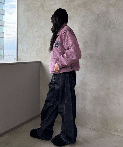 sedacle(セダクル)の「ファイヤーマンリジットカーブデニム(デニムパンツ・メンズ・インディゴブルー/ブラック・SMALL/MEDIUM/LARGE)」の15枚目の写真