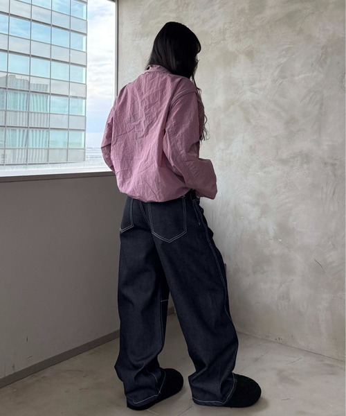 sedacle(セダクル)の「ファイヤーマンリジットカーブデニム(デニムパンツ・メンズ・インディゴブルー/ブラック・SMALL/MEDIUM/LARGE)」の17枚目の写真