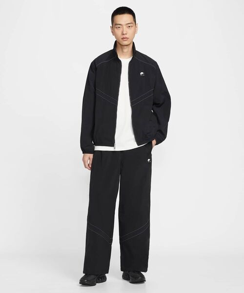 NIKE(ナイキ)の「ナイキ エア メンズ ウィンドランナー トラックジャケット / Nike Air Men's Windrunner Track Jacket IF1289-010 Black(ナイロンジャケット・メンズ・ブラック・L/M/S/XL/2XL)」の9枚目の写真