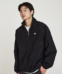 NIKE（ナイキ）の「ナイキ エア メンズ ウィンドランナー トラックジャケット   Nike Air Men's Windrunner Track Jacket IF1289-010 Black（ナイロンジャケット）」
