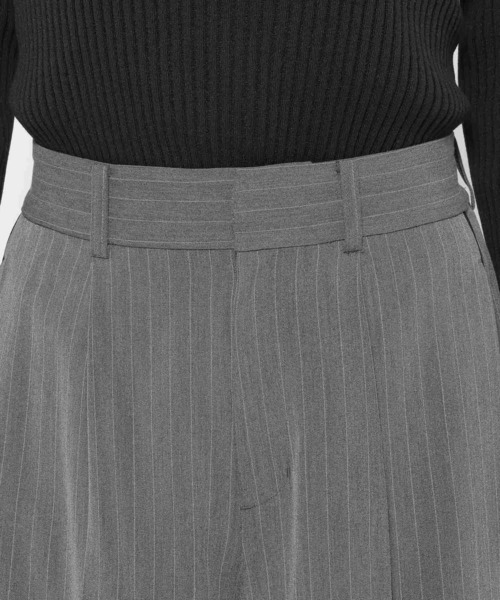 HARE（ハレ）の「パイピングワイドパンツ(HARE)（その他パンツ・レディース・ブラック/グレー・FREE）」の14枚目の写真