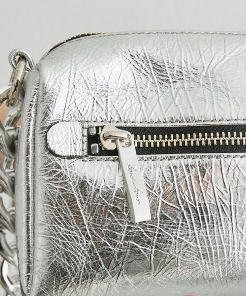 ear PAPILLONNER（イアパピヨネ）の「【kawa-kawa(カワカワ)】NO1535 incasマルチWAYポシェット（ショルダーバッグ・レディース・シルバー・FREE）」の18枚目の写真