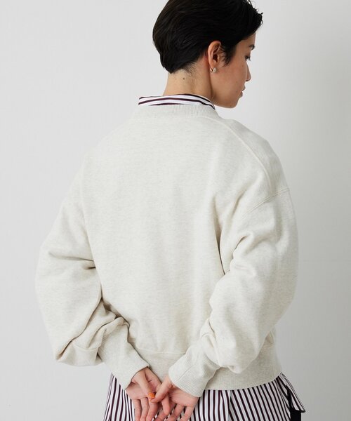 Whim Gazette（ウィムガゼット）の「ワンポイントロゴ裏毛プルオーバー（スウェット・レディース・グレー/ホワイト系その他・FREE）」の7枚目の写真