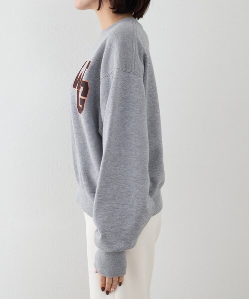 Whim Gazette（ウィムガゼット）の「ワンポイントロゴ裏毛プルオーバー（スウェット・レディース・グレー/ホワイト系その他・FREE）」の20枚目の写真