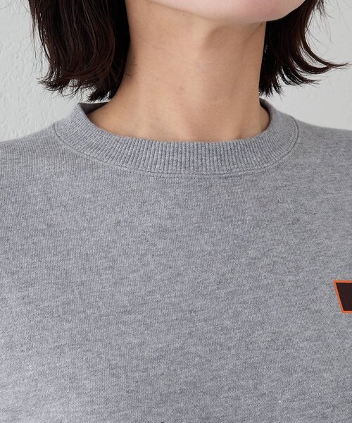 Whim Gazette（ウィムガゼット）の「ワンポイントロゴ裏毛プルオーバー（スウェット・レディース・グレー/ホワイト系その他・FREE）」の22枚目の写真