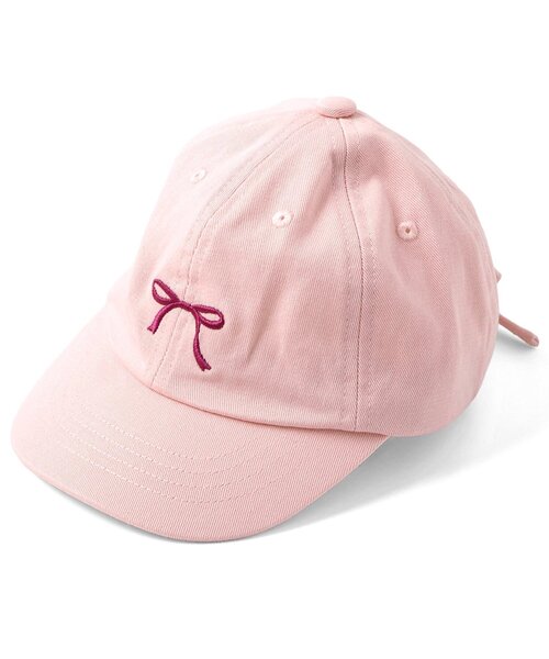 BREEZE（ブリーズ）の「【UVカット】リボン刺繍キャップ（キャップ・キッズ・ブルー/アイボリー/ピンク・50/54/58）」の17枚目の写真