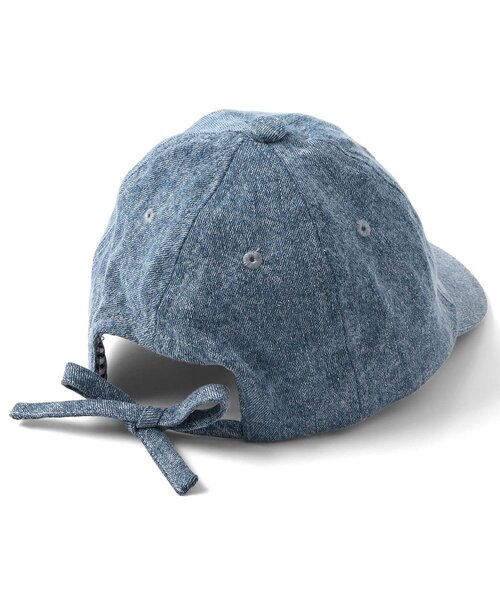 BREEZE（ブリーズ）の「【UVカット】リボン刺繍キャップ（キャップ・キッズ・ブルー/アイボリー/ピンク・50/54/58）」の18枚目の写真