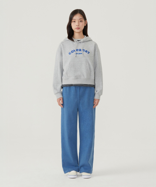 COVERNAT(カバーナット)の「ウィメンズストレートデニムスウェットパンツ(その他パンツ・レディース・その他・LARGE/WS/WM)」の4枚目の写真