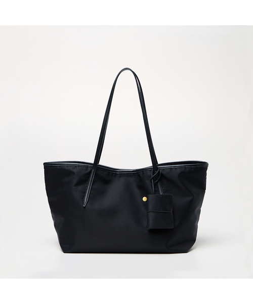 I BAG YOUR PARDON(アイバック ユア パードン)の「note BAG (3 colors)(トートバッグ・レディース・キャメル/ブラック・FREE)」の1枚目の写真