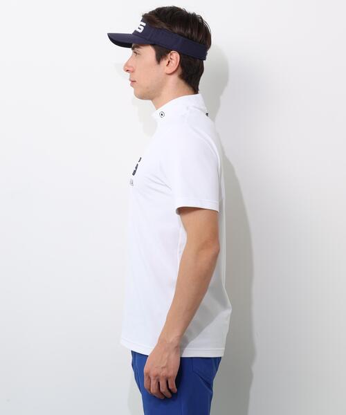 PING(ピン)の「【PING APPAREL】アップリケ半袖ハイネックシャツ <NATIVE> (MENS)(Tシャツ/カットソー・メンズ・ホワイト/ベージュ/ネイビー/ブルー・L/LL/M/S/LL1)」の8枚目の写真