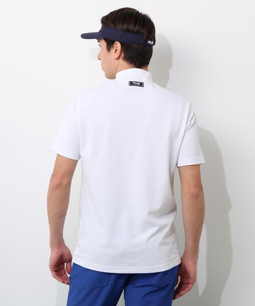 PING(ピン)の「【PING APPAREL】アップリケ半袖ハイネックシャツ <NATIVE> (MENS)(Tシャツ/カットソー・メンズ・ホワイト/ベージュ/ネイビー/ブルー・L/LL/M/S/LL1)」の9枚目の写真