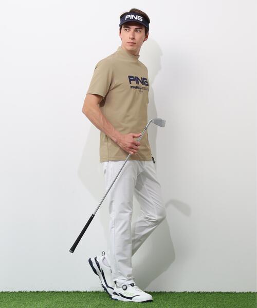 PING(ピン)の「【PING APPAREL】アップリケ半袖ハイネックシャツ <NATIVE> (MENS)(Tシャツ/カットソー・メンズ・ホワイト/ベージュ/ネイビー/ブルー・L/LL/M/S/LL1)」の18枚目の写真