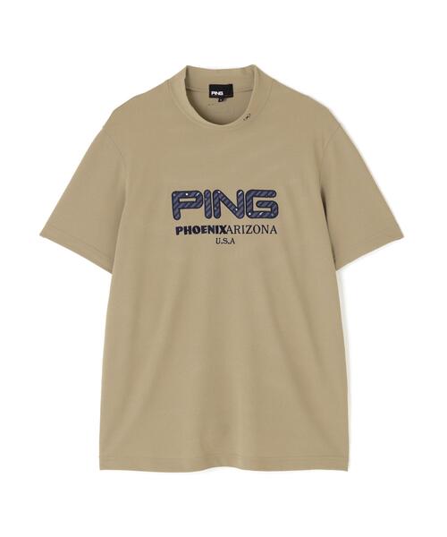PING(ピン)の「【PING APPAREL】アップリケ半袖ハイネックシャツ <NATIVE> (MENS)(Tシャツ/カットソー・メンズ・ホワイト/ベージュ/ネイビー/ブルー・L/LL/M/S/LL1)」の21枚目の写真