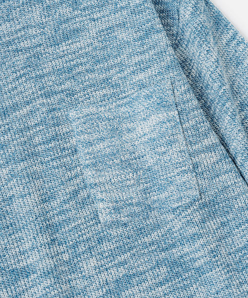 VASTIC(バスティック)の「ボカシポケットニット_ブルー(ニット/セーター・メンズ・ブルー・MEDIUM/LARGE)」の4枚目の写真