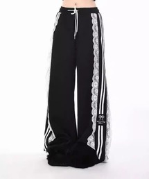 MAISON DE THERESE | レースアップライン　ストレートパンツ(その他パンツ)