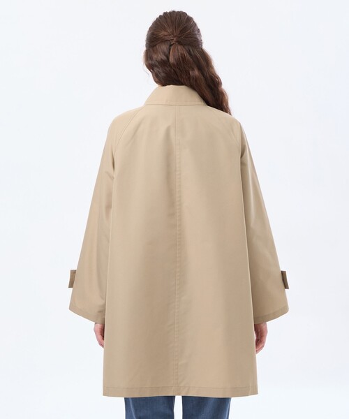 MACKINTOSH PHILOSOPHY(マッキントッシュ フィロソフィー)の「【WELBURY(ウェルべリー)】レインウェザークロス製(ステンカラーコート・レディース・ベージュ/ダークネイビー/ブルー系その他2/ライトグレー・38)」の15枚目の写真