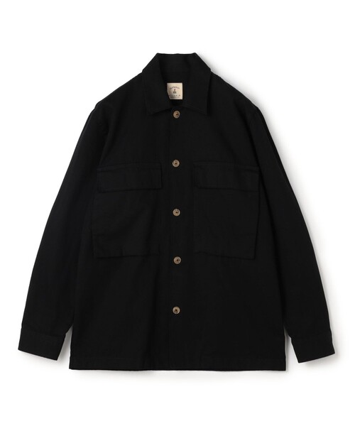 TOMORROWLAND （トゥモローランド）の「【別注】GUY ROVER コットン オーバーシャツ（ブルゾン・メンズ・アイボリー/ブラック/キャメル・S/M/L）」の3枚目の写真