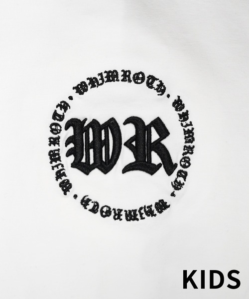 adamsJUGGLER(アダムスジャグラー)の「W/R R.S ベアーロンティーキッズ(Tシャツ/カットソー・キッズ・ブラック/ホワイト・100/110/120/130/150)」の10枚目の写真