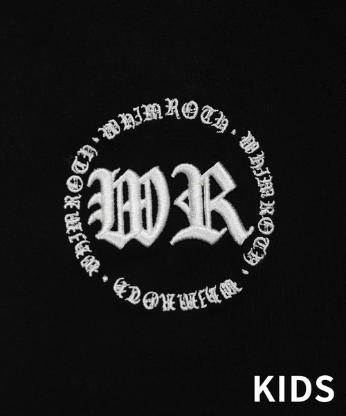 adamsJUGGLER(アダムスジャグラー)の「W/R R.S ベアーロンティーキッズ(Tシャツ/カットソー・キッズ・ブラック/ホワイト・100/110/120/130/150)」の12枚目の写真
