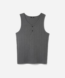 HARE（ハレ）の「ヘンリーネックリブタンク(HARE)（タンクトップ）」