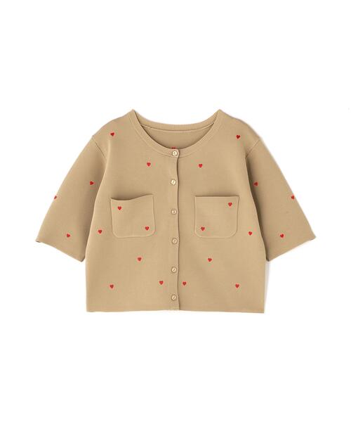 NATURAL BEAUTY BASIC(ナチュラルビューティーベーシック)の「【Oggi.jp掲載】◇ハート刺繍ニットジャケット(カーディガン/ボレロ・レディース・ブルー系その他6/ブルー系その他/ベージュ系その他/ホワイト系その他・FREE)」の20枚目の写真