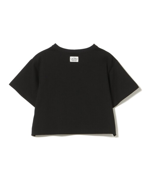 BEAMS HEART（ビームスハート）の「【7/31値下げ】【EXCLUSIVE】Labrador Retriever / シルケット風 チビTシャツ（Tシャツ/カットソー・レディース・オフホワイト/ブラック・FREE）」の10枚目の写真