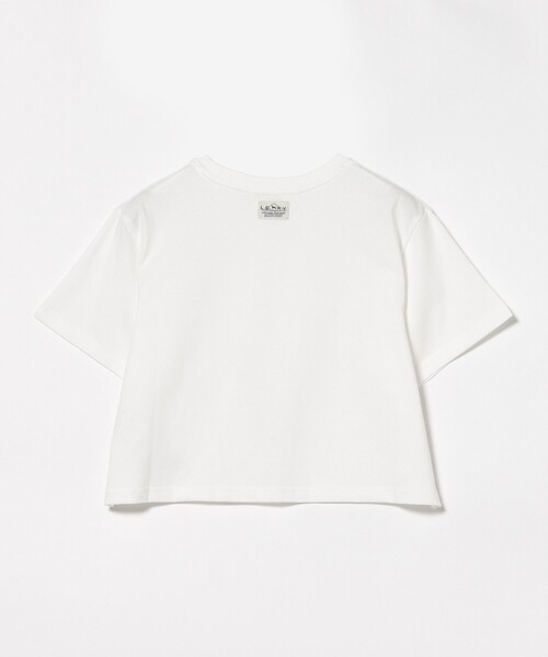 BEAMS HEART（ビームスハート）の「【7/31値下げ】【EXCLUSIVE】Labrador Retriever / シルケット風 チビTシャツ（Tシャツ/カットソー・レディース・オフホワイト/ブラック・FREE）」の12枚目の写真