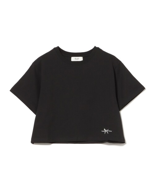 BEAMS HEART（ビームスハート）の「【7/31値下げ】【EXCLUSIVE】Labrador Retriever / シルケット風 チビTシャツ（Tシャツ/カットソー・レディース・オフホワイト/ブラック・FREE）」の14枚目の写真