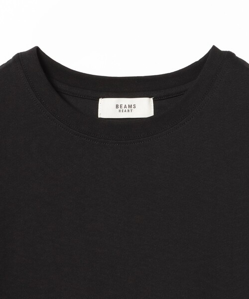 BEAMS HEART（ビームスハート）の「【7/31値下げ】【EXCLUSIVE】Labrador Retriever / シルケット風 チビTシャツ（Tシャツ/カットソー・レディース・オフホワイト/ブラック・FREE）」の15枚目の写真