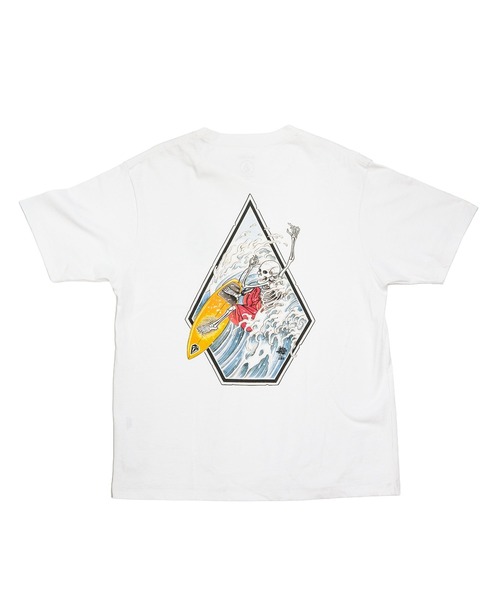 VOLCOM（ボルコム）の「VOLCOM メンズ NOZAKA SURF SS TEE Tシャツ 【2026年春夏モデル】（Tシャツ/カットソー・メンズ・ブラック/ホワイト・XX-LARGE/X-LARGE/LARGE/MEDIUM/SMALL）」の9枚目の写真
