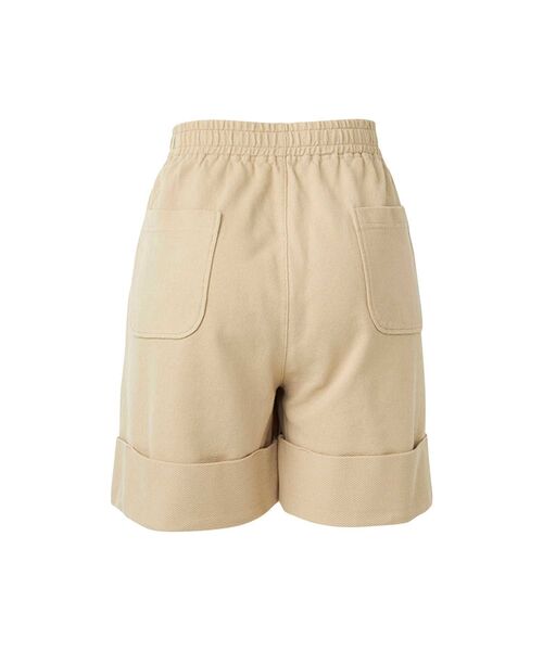 HYSTERIC GLAMOUR(ヒステリックグラマー)の「HYSTERIC刺繍 ショートパンツ(その他パンツ・レディース・ブラック/カーキ/ベージュ・FREE)」の4枚目の写真