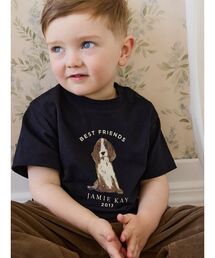 JAMIE KAY（ジェイミーケイ）の「プリントTシャツ Best Friends／オーガニックコットン（Tシャツ/カットソー）」