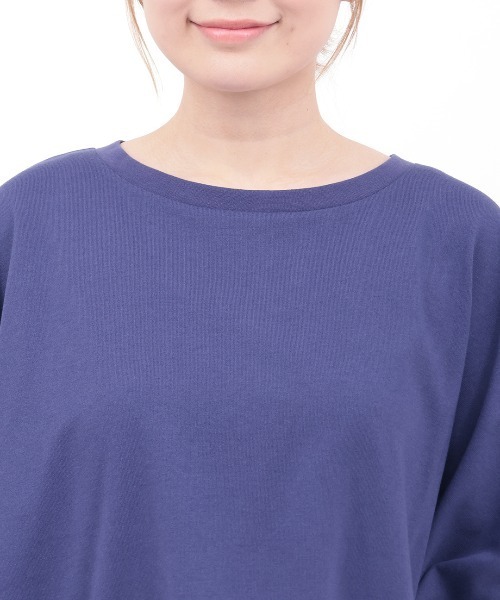 チチカカ（チチカカ）の「ドルマンコクーンジャカードプルオーバー（Tシャツ/カットソー・レディース・レッド/ブラック/ネイビー/ベージュ・FREE）」の17枚目の写真