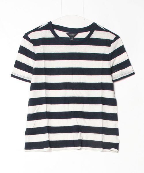 BANANA REPUBLIC FACTORY STORE(バナナリパブリック ファクトリーストア)の「BANANA REPUBLIC FACTORY STORE リネンブレンド クルーネックTシャツ(Tシャツ/カットソー・レディース・ブルー系その他/ベージュ/ブラック/ホワイト/ブラウン・XS/L/M/S)」の14枚目の写真