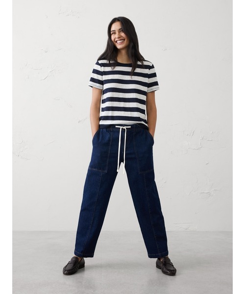 BANANA REPUBLIC FACTORY STORE(バナナリパブリック ファクトリーストア)の「BANANA REPUBLIC FACTORY STORE リネンブレンド クルーネックTシャツ(Tシャツ/カットソー・レディース・ブルー系その他/ベージュ/ブラック/ホワイト/ブラウン・XS/L/M/S)」の10枚目の写真