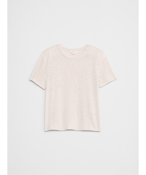 BANANA REPUBLIC FACTORY STORE(バナナリパブリック ファクトリーストア)の「BANANA REPUBLIC FACTORY STORE リネンブレンド クルーネックTシャツ(Tシャツ/カットソー・レディース・ブルー系その他/ベージュ/ブラック/ホワイト/ブラウン・XS/L/M/S)」の12枚目の写真