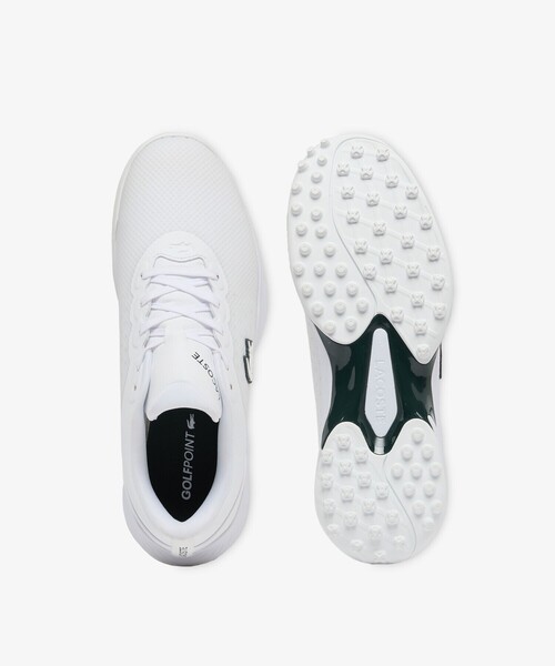LACOSTE(ラコステ)の「メンズ GOLF POINT 1261 SMA(スニーカー・メンズ・ホワイト×グリーン・27.0cm/25.5cm/26.0cm/25.0cm/28.5cm/28.0cm/26.5cm)」の4枚目の写真