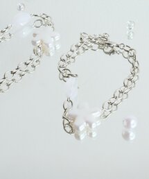 Kastane | 【fiw./WEB先行】シェルフラワーブレス(ブレスレット)