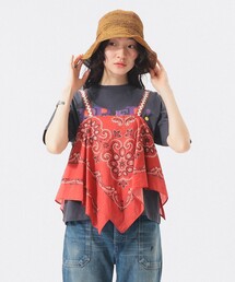 BEAMS BOY | バンダナ プリント キャミ(キャミソール)