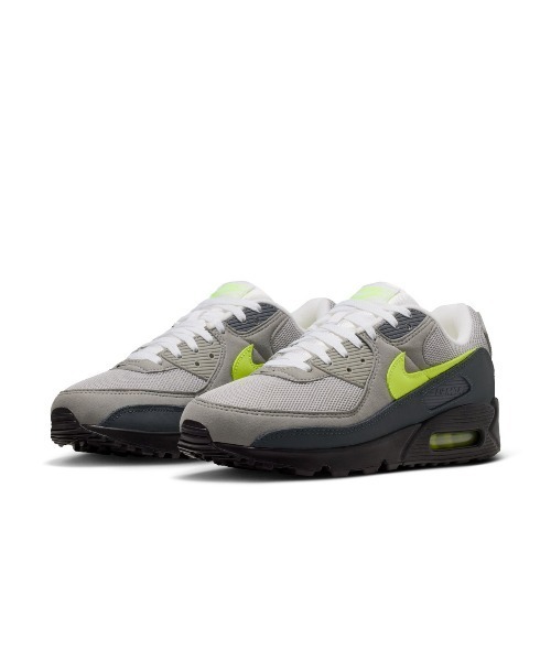 NIKE(ナイキ)の「NIKE Air Max 90(ナイキ エアマックス 90)(スニーカー・メンズ・グレー系・23cm/23.5cm/24cm/24.5cm/25cm/26cm/26.5cm/27cm/28cm/28.5cm/29cm/25.5cm/27.5cm)」の1枚目の写真