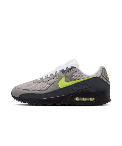 NIKE(ナイキ)の「NIKE Air Max 90(ナイキ エアマックス 90)(スニーカー・メンズ・グレー系・23cm/23.5cm/24cm/24.5cm/25cm/26cm/26.5cm/27cm/28cm/28.5cm/29cm/25.5cm/27.5cm)」の2枚目の写真
