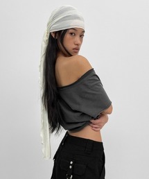 BLACKUP（ブラックアップ）の「[MADE] クーデリーレースマフラー（ストール/ショール）」