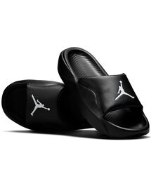 JORDAN BRAND(�W���[�_���u�����h)�̃W���[�_�� �t�����`���C�Y �X���C�h / Jordan Franchise Slides HF3263-001 Black(�T���_��)