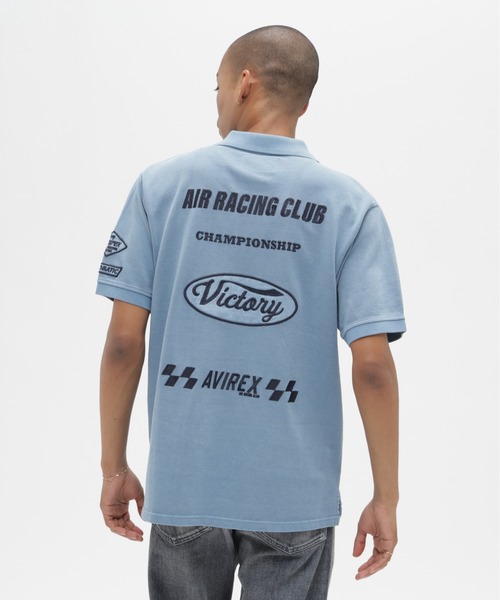 AVIREX（アヴィレックス）の「《A.A.R.C》POLO SHIRT / ポロシャツ / AVIREX / アヴィレックス（ポロシャツ・メンズ・ブルーグレー/チャコール/ホワイト・XX-LARGE/X-LARGE/MEDIUM/LARGE）」の15枚目の写真