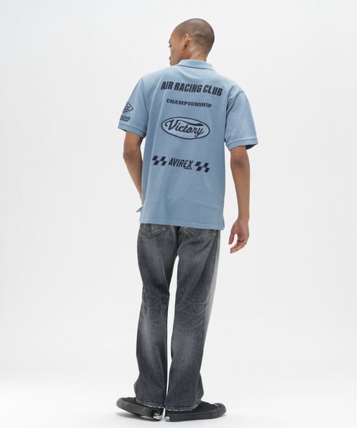 AVIREX（アヴィレックス）の「《A.A.R.C》POLO SHIRT / ポロシャツ / AVIREX / アヴィレックス（ポロシャツ・メンズ・ブルーグレー/チャコール/ホワイト・XX-LARGE/X-LARGE/MEDIUM/LARGE）」の17枚目の写真
