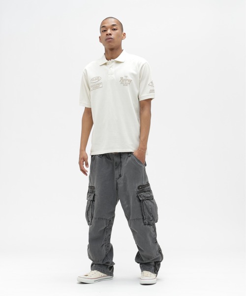 AVIREX（アヴィレックス）の「《A.A.R.C》POLO SHIRT / ポロシャツ / AVIREX / アヴィレックス（ポロシャツ・メンズ・ブルーグレー/チャコール/ホワイト・XX-LARGE/X-LARGE/MEDIUM/LARGE）」の7枚目の写真