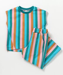 apres les cours（アプレレクール）の「【リンク WEB限定】FUNNY総柄セットアップ（セットアップ）」