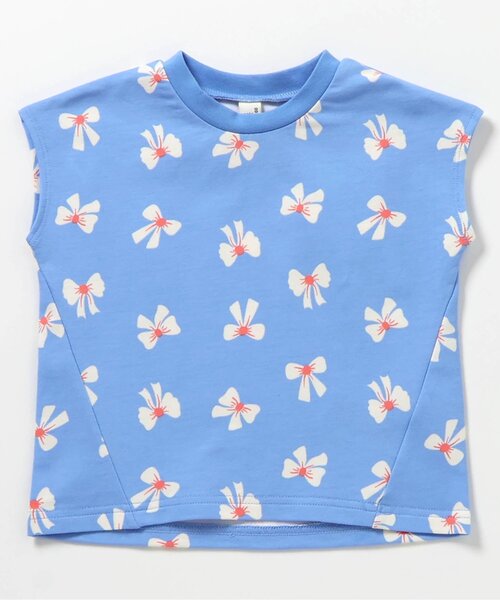 apres les cours（アプレレクール）の「【リンク/WEB限定】FUNNY総柄セットアップ（セットアップ・キッズ・その他3/キナリ/ストライプ/サックスブルー・70/80/90/100/110/120/130）」の16枚目の写真