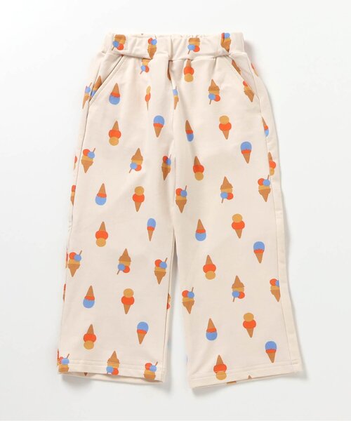 apres les cours（アプレレクール）の「【リンク/WEB限定】FUNNY総柄セットアップ（セットアップ・キッズ・その他3/キナリ/ストライプ/サックスブルー・70/80/90/100/110/120/130）」の15枚目の写真