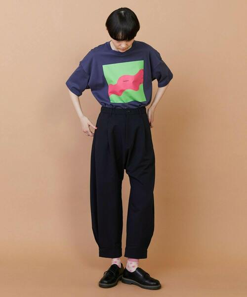 FRAPBOIS(フラボア)の「サッカー パンツ(その他パンツ・レディース・ブラック/カーキ・2/1)」の9枚目の写真